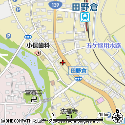 ローソン都留田野倉店周辺の地図