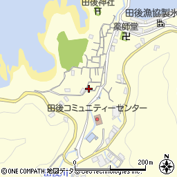 鳥取県岩美郡岩美町田後308周辺の地図