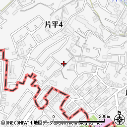 神奈川県川崎市麻生区片平4丁目23-33周辺の地図