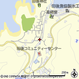 鳥取県岩美郡岩美町田後311周辺の地図