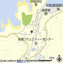 鳥取県岩美郡岩美町田後304周辺の地図