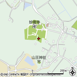 千葉県東金市家之子周辺の地図