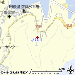 鳥取県岩美郡岩美町田後24-2周辺の地図