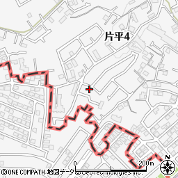 神奈川県川崎市麻生区片平4丁目23-61周辺の地図