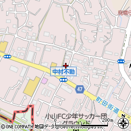 東京都町田市小山町620周辺の地図