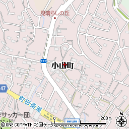 東京都町田市小山町257周辺の地図