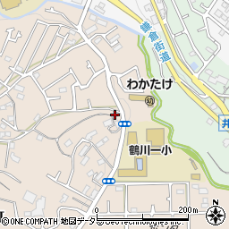 東京都町田市野津田町1410周辺の地図