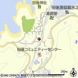 鳥取県岩美郡岩美町田後314周辺の地図