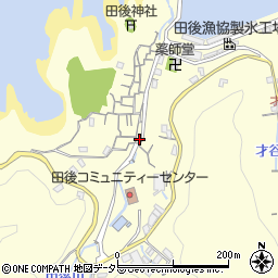 鳥取県岩美郡岩美町田後329周辺の地図