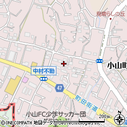 東京都町田市小山町626周辺の地図