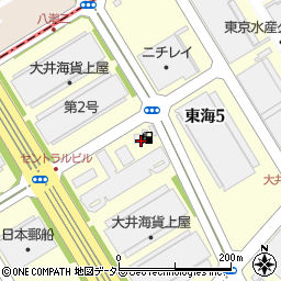 東京都大田区東海5丁目17周辺の地図