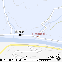 岐阜県加茂郡白川町和泉591-4周辺の地図
