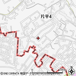 神奈川県川崎市麻生区片平4丁目23-22周辺の地図