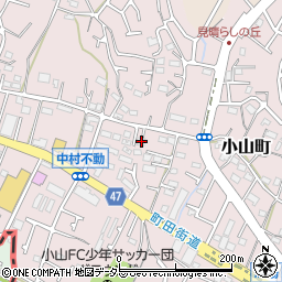 東京都町田市小山町642周辺の地図