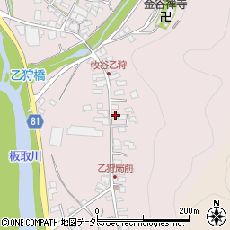 岐阜県美濃市乙狩916周辺の地図