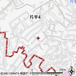 神奈川県川崎市麻生区片平4丁目23-31周辺の地図