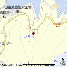 鳥取県岩美郡岩美町田後14周辺の地図