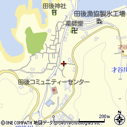 鳥取県岩美郡岩美町田後122周辺の地図