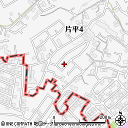 神奈川県川崎市麻生区片平4丁目23-24周辺の地図