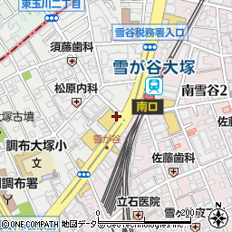 東京都大田区雪谷大塚町9-11周辺の地図