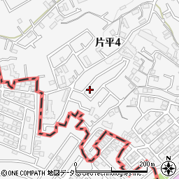 神奈川県川崎市麻生区片平4丁目23-20周辺の地図