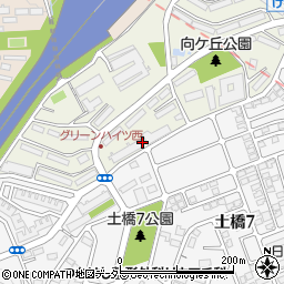 神奈川県川崎市宮前区けやき平8周辺の地図