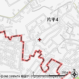神奈川県川崎市麻生区片平4丁目23-11周辺の地図