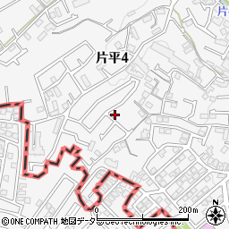 神奈川県川崎市麻生区片平4丁目23-29周辺の地図