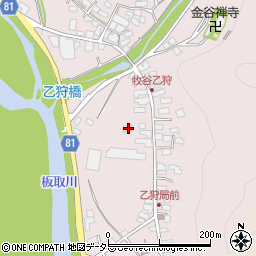 岐阜県美濃市乙狩853周辺の地図