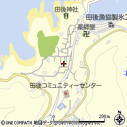 鳥取県岩美郡岩美町田後343周辺の地図