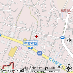 東京都町田市小山町624周辺の地図