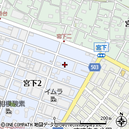 鈴木倉庫周辺の地図