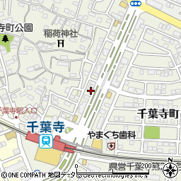 ヘアーサロン時代屋千葉寺店周辺の地図