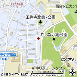 神奈川県川崎市麻生区王禅寺西5丁目23-2周辺の地図