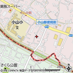 東京都町田市小山町786-2周辺の地図