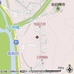 岐阜県美濃市乙狩878周辺の地図
