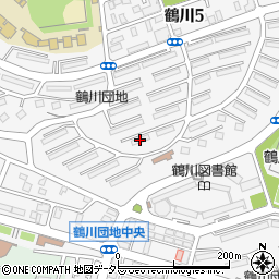 公団鶴川団地５－３－６周辺の地図