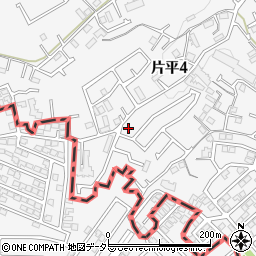 神奈川県川崎市麻生区片平4丁目23-11-2周辺の地図