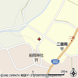 京都府京丹後市峰山町二箇3周辺の地図