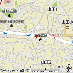 宮川 山王店周辺の地図