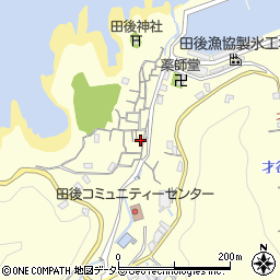 鳥取県岩美郡岩美町田後335周辺の地図