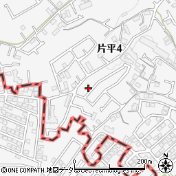 神奈川県川崎市麻生区片平4丁目23-12-2周辺の地図