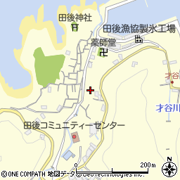 鳥取県岩美郡岩美町田後126周辺の地図