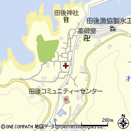 鳥取県岩美郡岩美町田後346周辺の地図