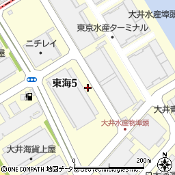 東京都大田区東海5丁目周辺の地図