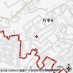 神奈川県川崎市麻生区片平4丁目23-10周辺の地図