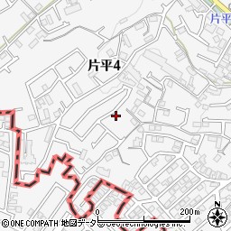 神奈川県川崎市麻生区片平4丁目9-28周辺の地図