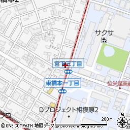フルセイル東橋本周辺の地図