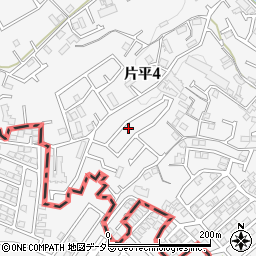 神奈川県川崎市麻生区片平4丁目23-19-2周辺の地図