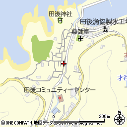 鳥取県岩美郡岩美町田後333周辺の地図